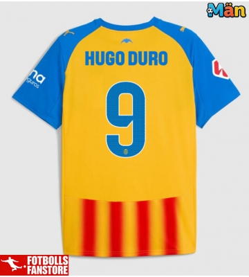 Valencia Hugo Duro #9 Tredje Tröja 2025-26 Kortärmad